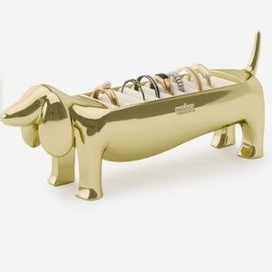 Umbra Dachsie Ring Holder in Brass